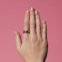 Ribbit frog ring