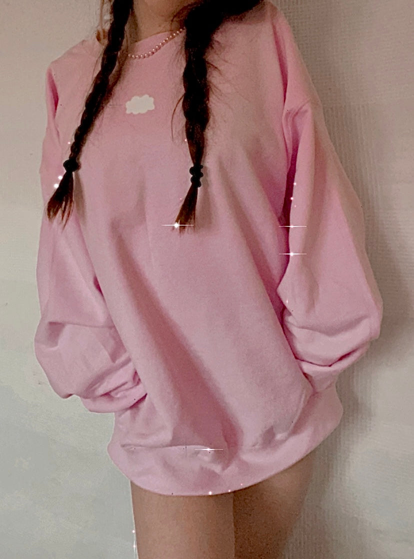 pink comfy crew☁️ – Anziety