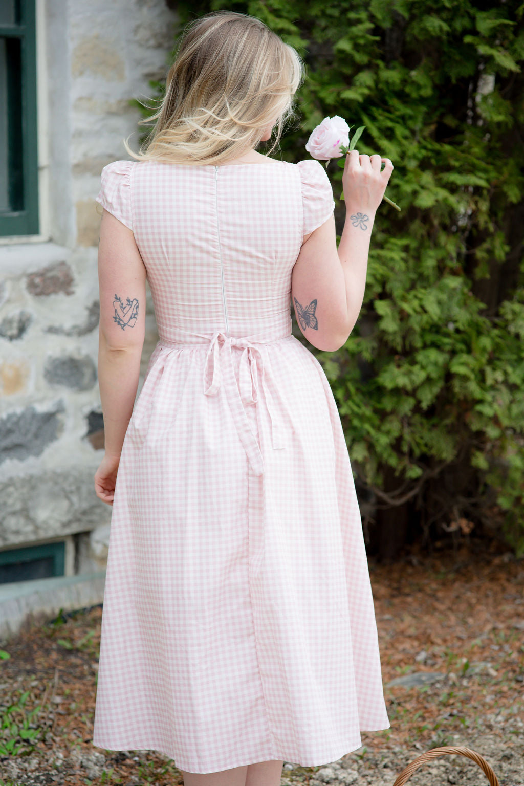 pink cottagecore dress – Anziety Papermoon Piccadilly 279004-51 Champagne Women's Color:Perfect Pink Meadow Blooms