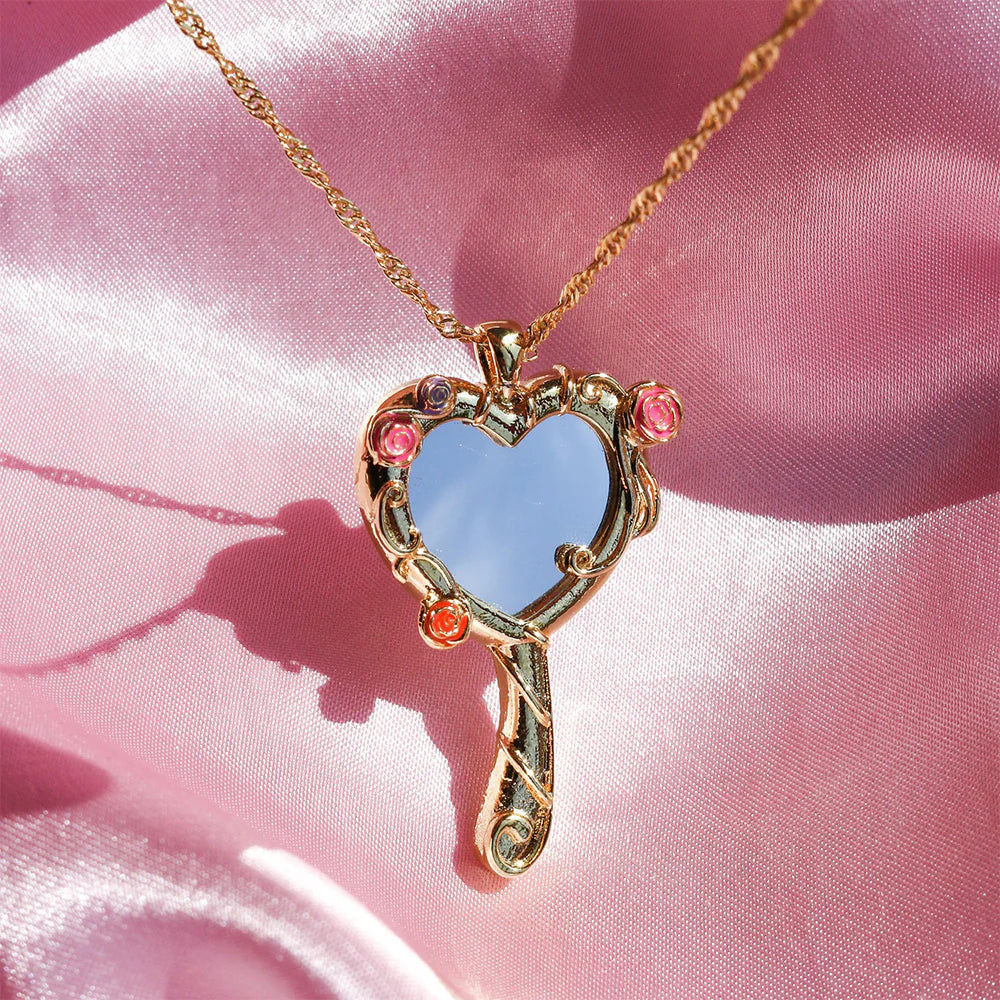 barbie mirror necklace – Anziety