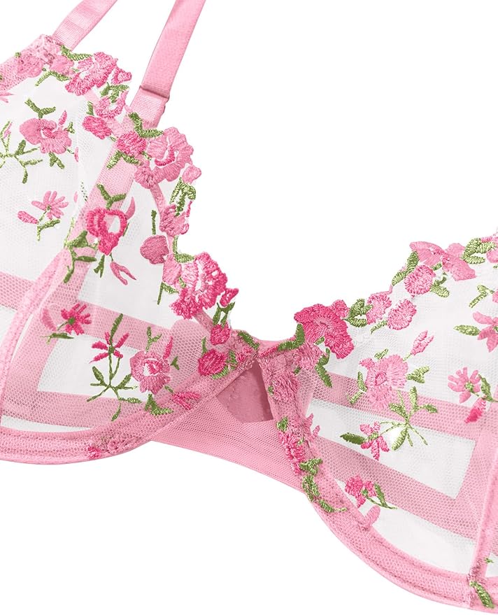 floral bouquet lingerie set 🌷 – Anziety