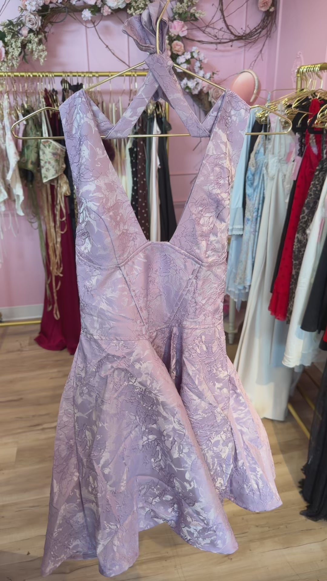 Pixie halter dress