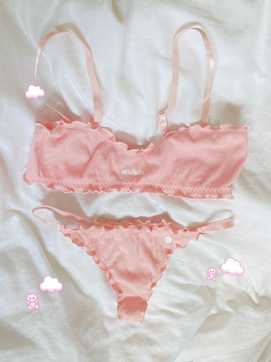 pink cloud lingerie set